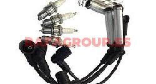 Spark plug and ignition cable
